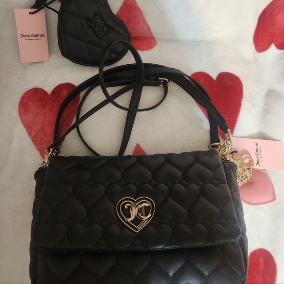 JUICY COUTURE Flawless Flap Shoulder Bag and Wallet - Picture 9 of 11
